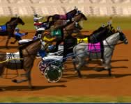 Harness racing lovas HTML5 jtk