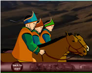 Race across the steppe lovas HTML5 jtk